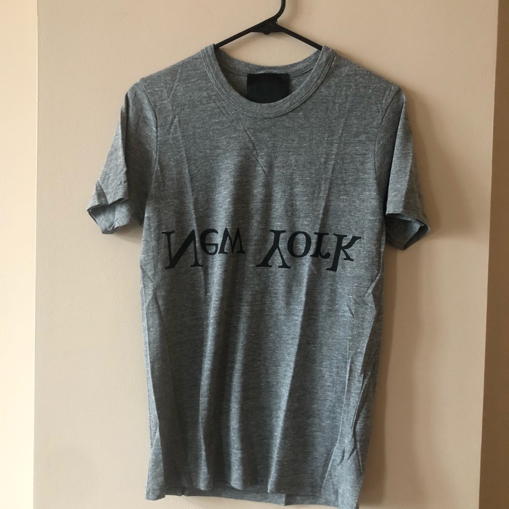 Heather grey assembly New York T-shirt